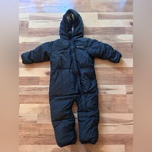 Columbia Black Snowsuit Bunting